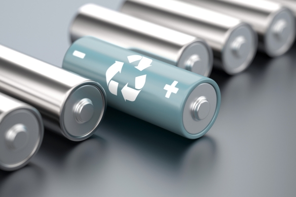 battery recycling graphic