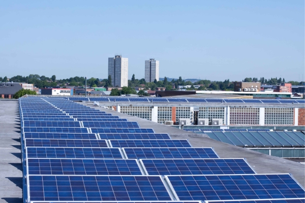 solar panels in cities