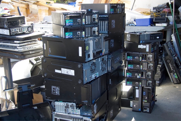 old desktops to recycling in Delaware