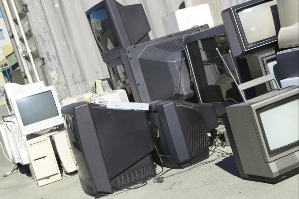 old tvs to be recycled