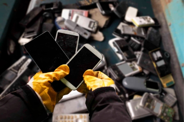 cell phones to be recycled